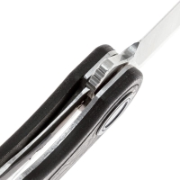 Нож складной полуавтоматический BOKER Braddock Black сталь 440B рукоять Стеклотекстолит G10 цв. Черный превью 3