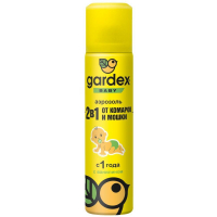 Аэрозоль GARDEX Baby от комаров и мошки для детей от 1 года, 80 мл