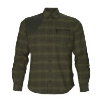 Рубашка SEELAND Terrain Shirt цвет Pine green check