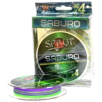 Плетенка SPRUT Saburo Soft Ultimate Braided Line x4 95 м 0,14 мм