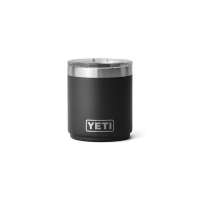 Термостакан YETI Rambler Stackable Lowball CL w/Magslider Lid 296 цвет Black
