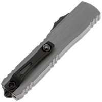 Нож складной автоматический MICROTECH Ultratech S/E ZBP Gen III сталь M390MK рукоять Алюминий 6061-T6 цв. Серый превью 3