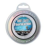 Флюорокарбон SAVAGE GEAR Soft Fluoro Carbon 0,17 мм 50 м 2,10 кг 4,6 lb