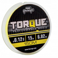 Плетенка FOX RAGE Torque 150 м 0,08 мм цв. желтый