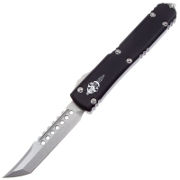 Нож автоматический MICROTECH Ultratech Hellhound CTS-204P рукоять Алюминий цв. Черный