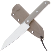 Нож CJRB Silax AR-RPM9 рукоять стеклотекстолит G10 цв. Бежевый