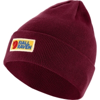 Шапка FJALLRAVEN Vardag Classic Beanie цвет Bordeaux Red