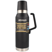 Термос STANLEY Master (тепло 40 ч/ холод 35 ч) 1,3 л с гравировкой цв. черный