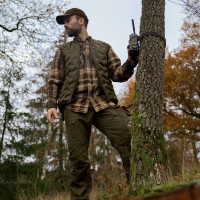 Брюки HARKILA Asmund Trousers цвет Willow green превью 2