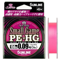 Плетенка SUNLINE New Small Game PE HG 150 м цв. розовый 0,085 мм