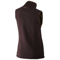 Жилет HARKILA Sandhem Lady Feece Waistcoat цвет Dark Port Melange превью 2