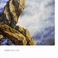 Картина Todds репродукции Sheer incline (белые козы) превью 2