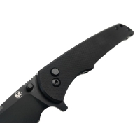 Нож складной полуавтоматический BOKER Blackjay сталь 440A рукоять Стеклотекстолит G10 цв. Черный превью 5