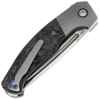 Нож складной полуавтоматический BOKER Collection 2025 сталь CPM MagnaCut рукоять Титан,Карбон цв. Черный превью 5