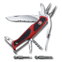 Нож VICTORINOX RangerGrip 174 Handyman 130мм 17 функций цв. Красный / черный