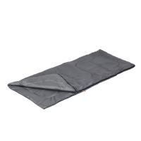 Спальный мешок-одеяло СЛЕДОПЫТ Pioneer 180х73 см., до +10С, 1,5 х слойный, цв. темно-серый