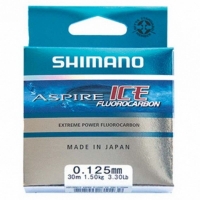 Леска зимняя SHIMANO Aspire Fluorocarbon Ice 30 м 0,125 мм превью 1