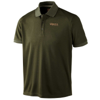 Рубашка HARKILA Gerit Polo Shirt цвет Dark Olive