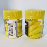 Личинка COOL PLACE Maggot 4 см (10 шт.) зап. сыр цв. 14 сыр превью 2