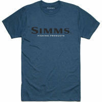 Футболка SIMMS Logo T-Shirt S19 цвет Steel Blue Heather