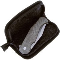 Нож складной полуавтоматический FOX KNIVES Eastwood Tiger сталь D2 рукоять Микарта цв. Зеленый превью 3