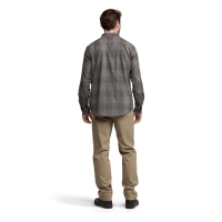 Рубашка SITKA Ambary LS Shirt цвет Obsidian Plaid превью 6