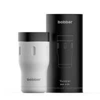 Термокружка BOBBER Tumbler 0,35 л цвет Iced Water (белый)