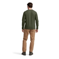 Лонгслив SITKA Foothills LS Henley цвет Olive Green превью 6