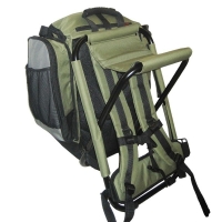 Рюкзак со стулом RAPALA Limited Chair Pack цвет Зеленый/ Черный