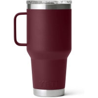 Термокружка YETI Rambler Travel Mug 887 цвет Wild Vine Red превью 3