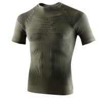 Термофутболка X-BIONIC Hunting Light Man Uw Shirt Short Sleeve цвет Серо-зеленый / Антрацит