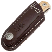 Нож складной полуавтоматический FOX KNIVES Terzuola Sicilian сталь N690Co рукоять Карельская береза превью 6