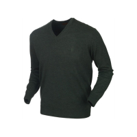 Пуловер HARKILA Glenmore Pullover цвет Forest Green