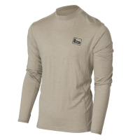 Термокофта BANDED Base Merino Wool Crew 180 г цвет Lt. Chocolate превью 3