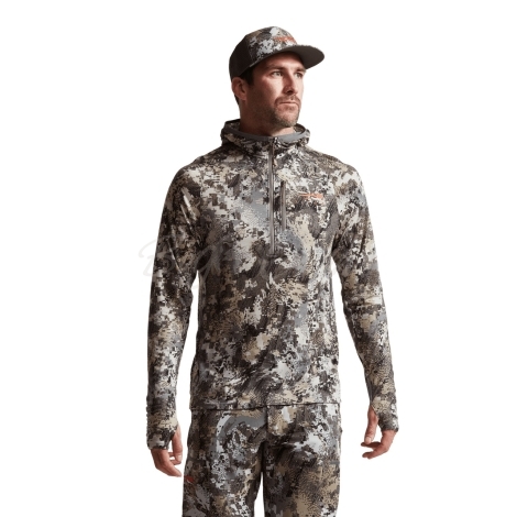 Термокофта SITKA Core Merino 120 Hoodie цвет Optifade Elevated II фото 8