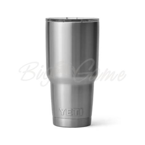 Термокружка YETI Rambler Tumbler w/Magslider Lid 887 цвет Stainless Steel фото 1