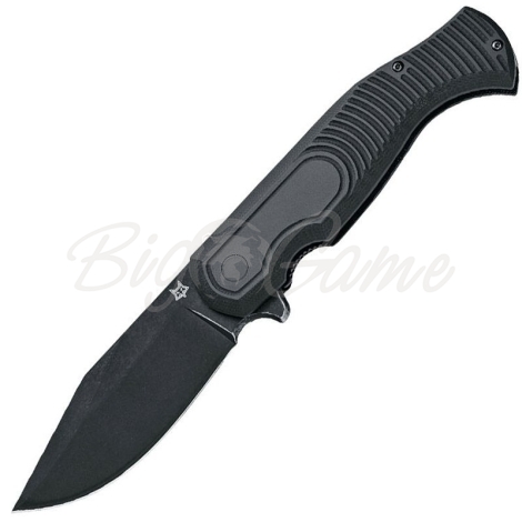 Нож складной FOX KNIVES B Eastwood Tiger сталь D2 рукоять стеклотекстолит G10 цв. Черный фото 1