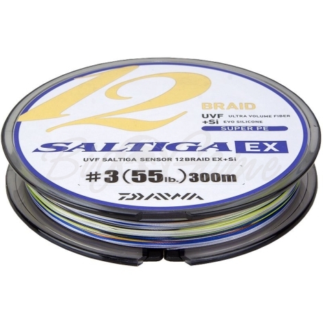 Плетенка DAIWA UVF Saltiga Sensor 12 Braid EX+Si многоцветный 300м #3 фото 2
