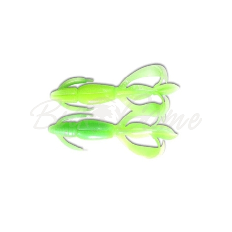 Креатура KEITECH Crazy Flapper 3,6" (7 шт.) цв. EA#11 Lime Chartreuse Glow фото 1