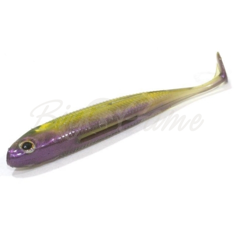 Виброхвост FISH ARROW Flash J Shad 4 (6 шт.) код цв. #05 (Purple Weenie/Silver) фото 1