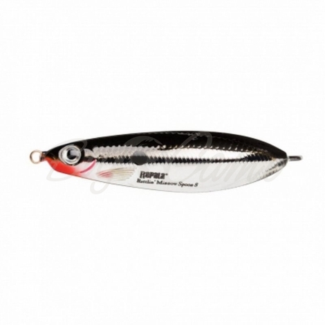 Блесна колеблющаяся RAPALA Rattlin Minnow Spoon с шумовой камерой 16 г цв. CH фото 1