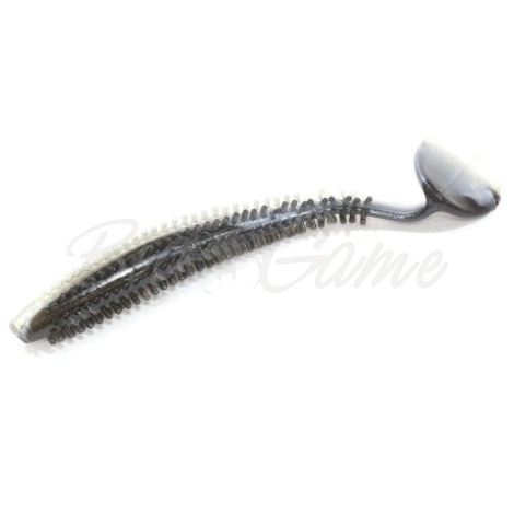 Виброхвост FOX RAGE Spikey Shad 12 см (5 шт.) цв. Black n White фото 1