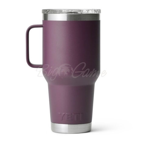 Термокружка YETI Rambler Travel Mug 591 цвет Nordic Purple фото 2