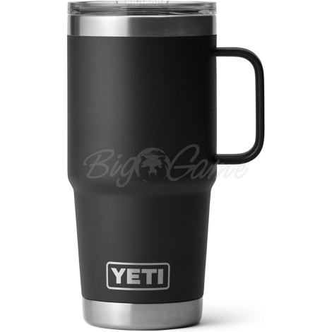 Термокружка YETI Rambler Travel Mug 591 цвет Black фото 1