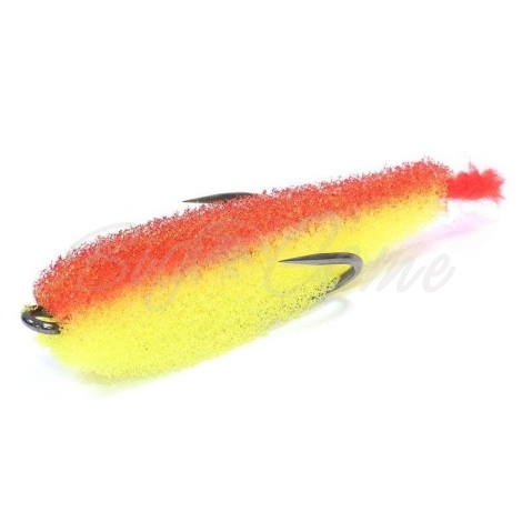 Поролоновая рыбка LEX Zander Fish 7 YRB (желтое тело / красная спина / красный хвост) фото 1
