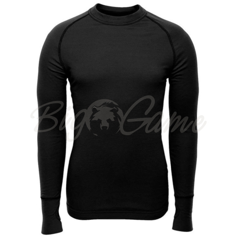 Термокофта BRYNJE Arctic Shirt w/thumbfingergrip цвет Black фото 1