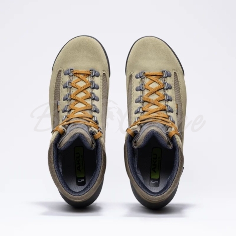 Ботинки треккинговые AKU Slope Micro GTX цвет Brown / Olive фото 3