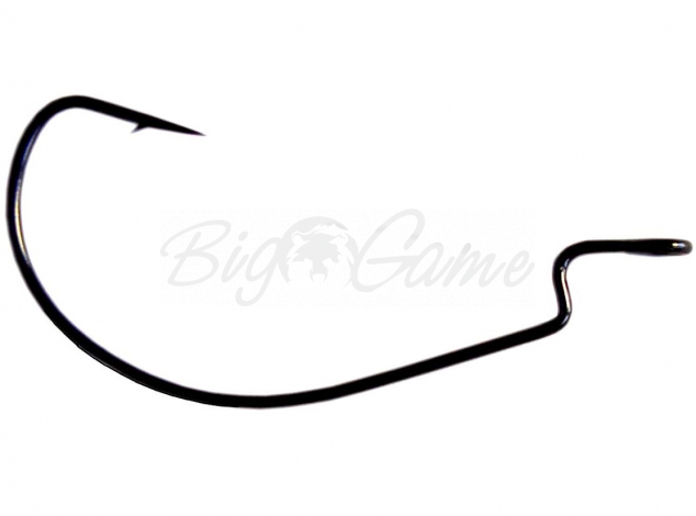Крючок офсетный FISH SEASON Worm с большим ухом № 2/0 (4 шт.) фото 1