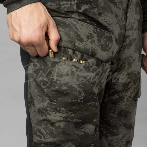 Брюки HARKILA Noctyx Camo Silent Trousers цвет AXIS MSP Black / Black фото 4