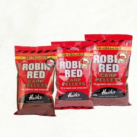 Пеллетс DYNAMITE BAITS Robin Red Carp 2 мм 900 гр. фото 1